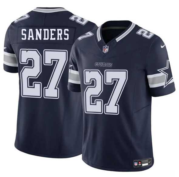Men & Women & Youth Dallas Cowboys #27 Miles Sanders Navy 2025 F.U.S.E. Vapor Untouchable Limited Stitched Jersey